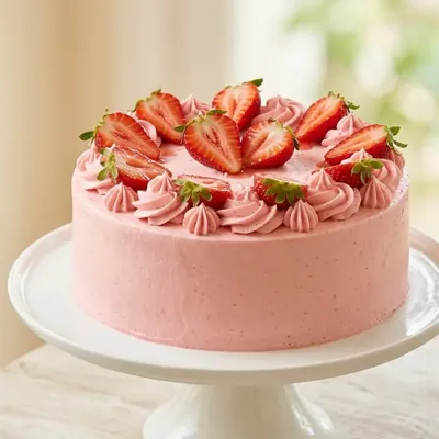 Strawberry cake